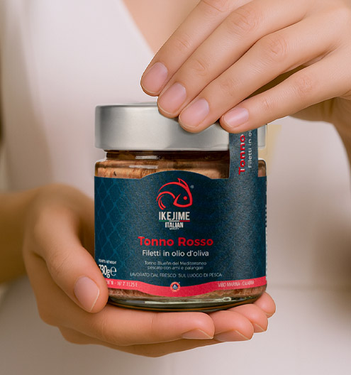 Tonno rosso Ikejime sott'olio regalo di Natale
